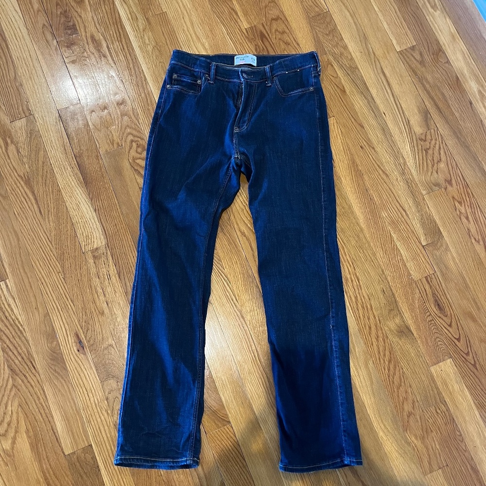 ABERCROMBIE KIDS STRAIGHT LEG JEANS SIZE 15/16